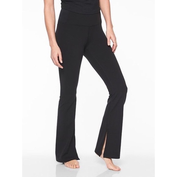 athleta barre skinny flare